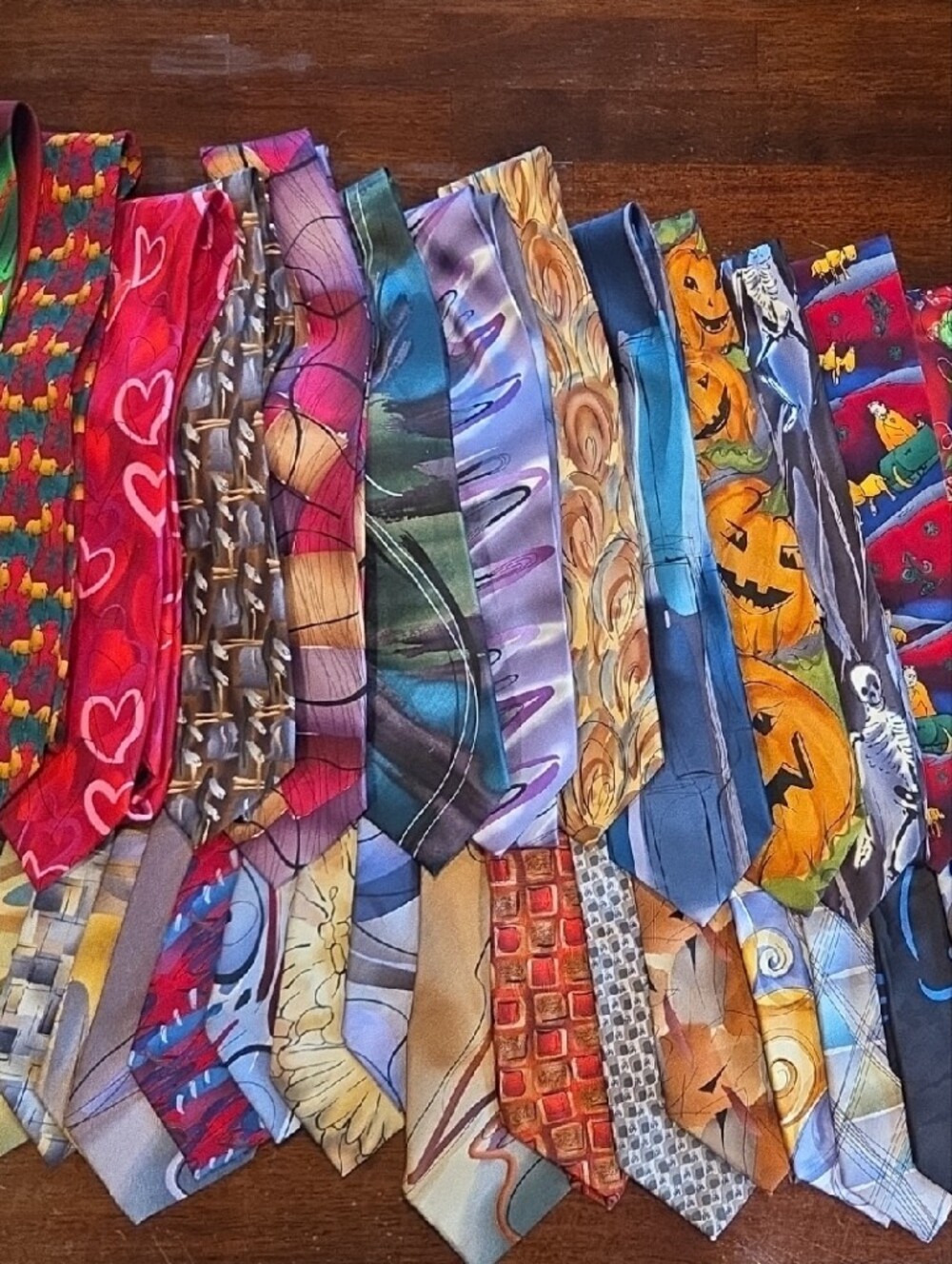 Bulk Lot- 37 Jerry Garcia 100% Silk Ties - used